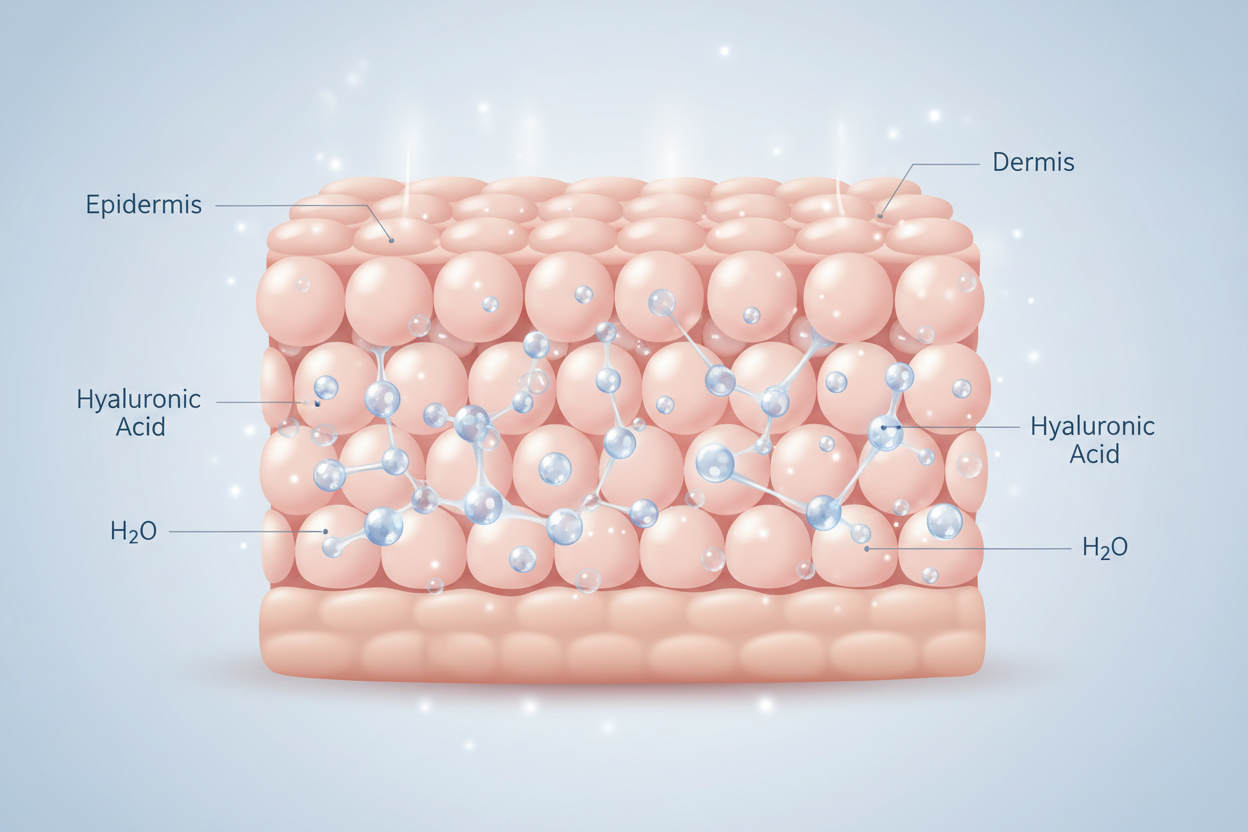 The Science Behind Hyaluronic Acid and Its Benefits for Skin Hydration