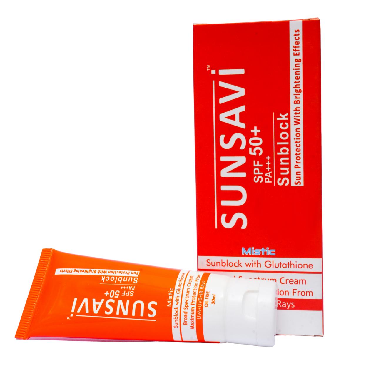 SUNSAVI SPF 50+ PA+++ Sunblock