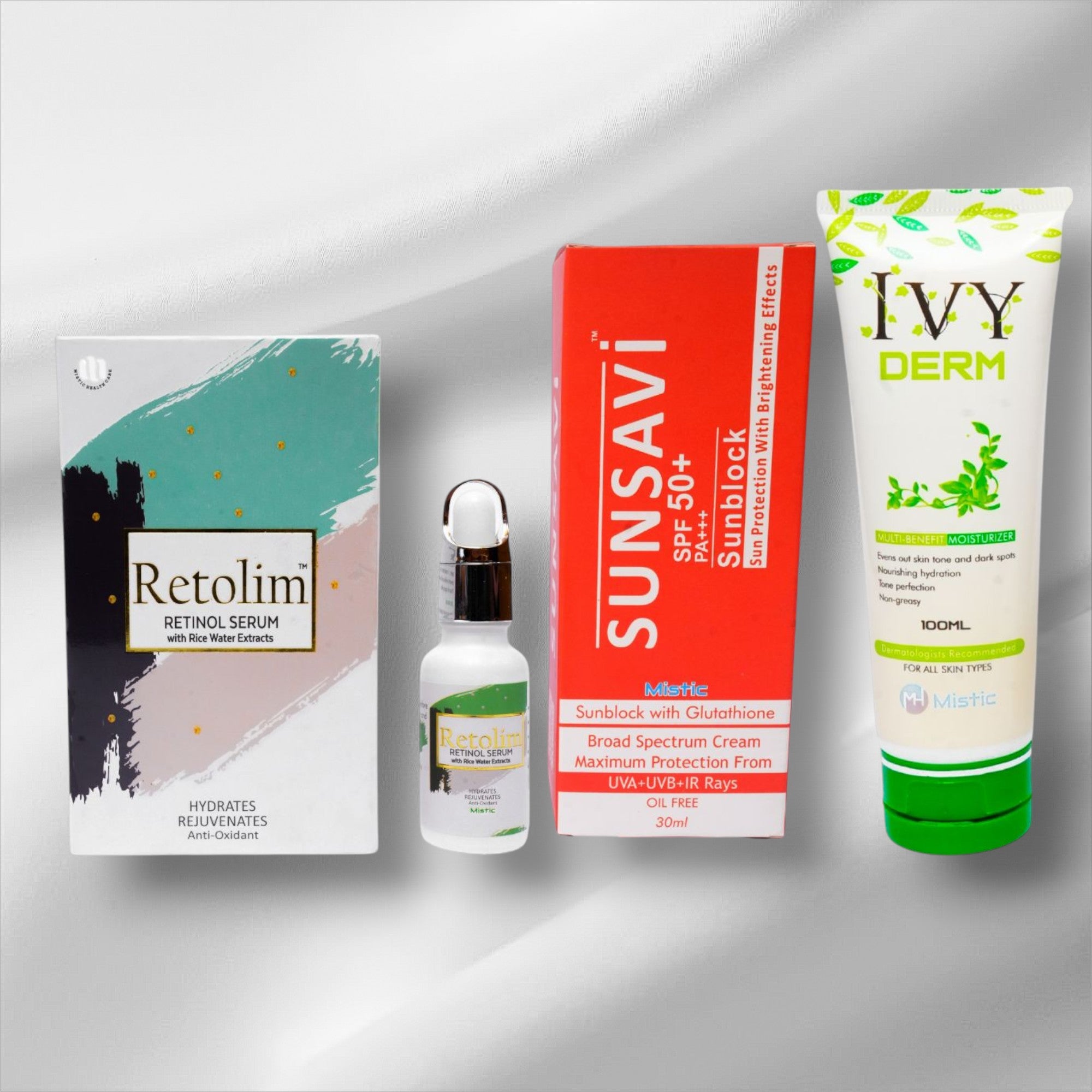 Anti Aging + Skin Brightening Duo Pack