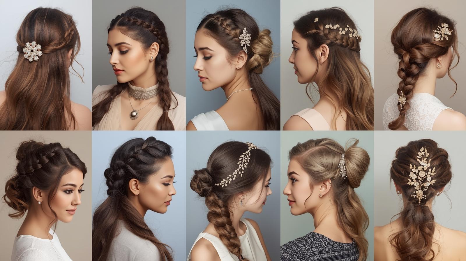 Eid Hair Style Ideas for Girls and Women 2025